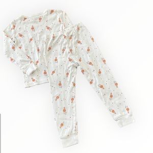 Janie and Jack Pumpkin Girl Pajamas, Size 4